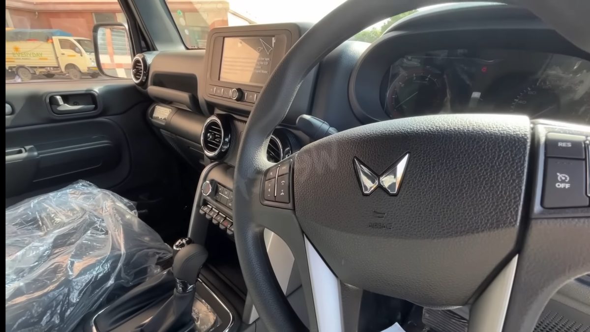 Mahindra Thar 2022 Interior Mahindra Thar 2022 Interior