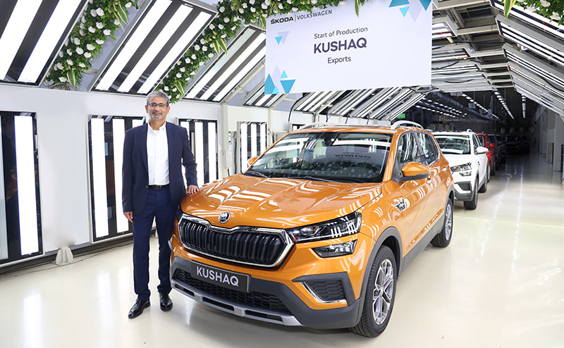 skoda starts producing LHD Kushaq