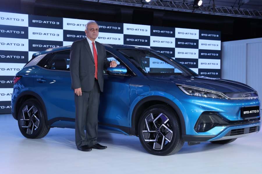 BYD ATTO  EV revealed in India