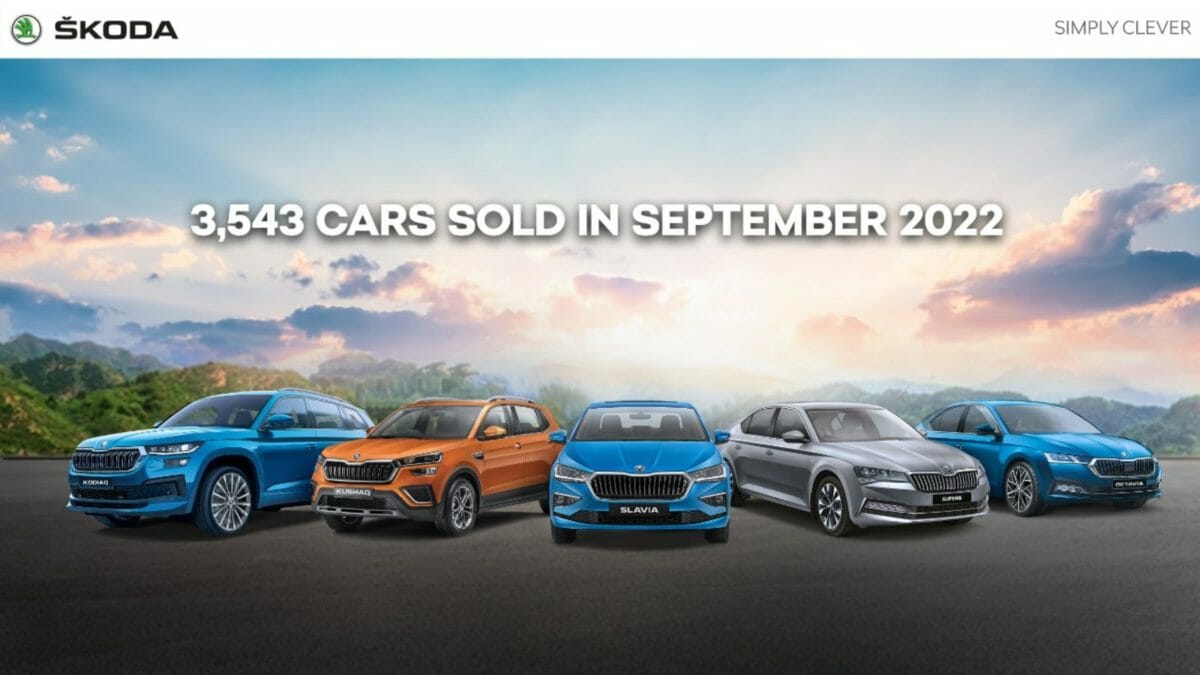 Skoda September  sales