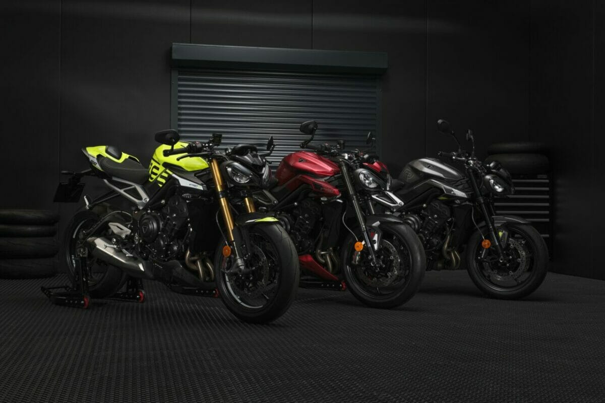 2023 Triumph Street Triple 765 Range