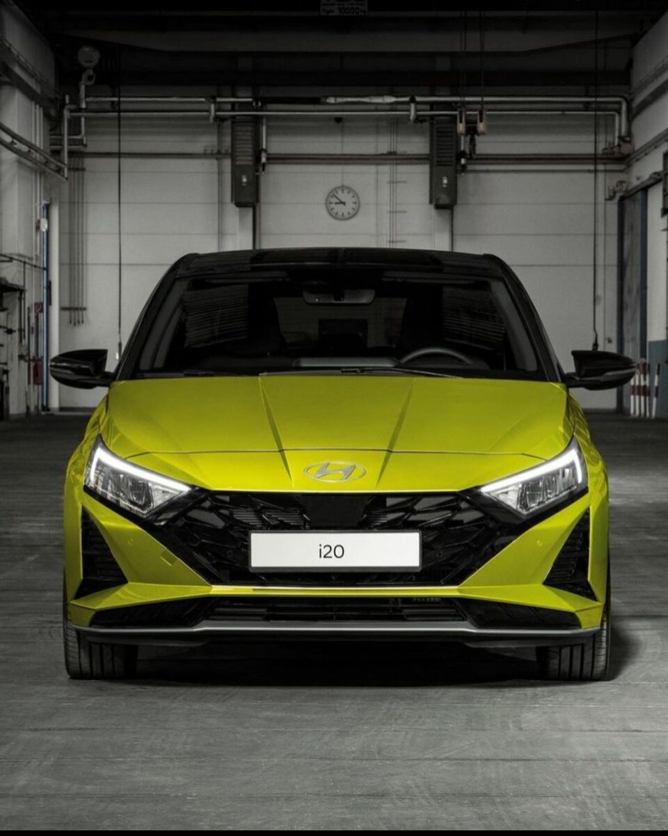 New 2023 Hyundai i20 facelift