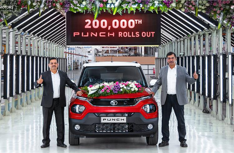 Tata rolls out 2 millionth Punch