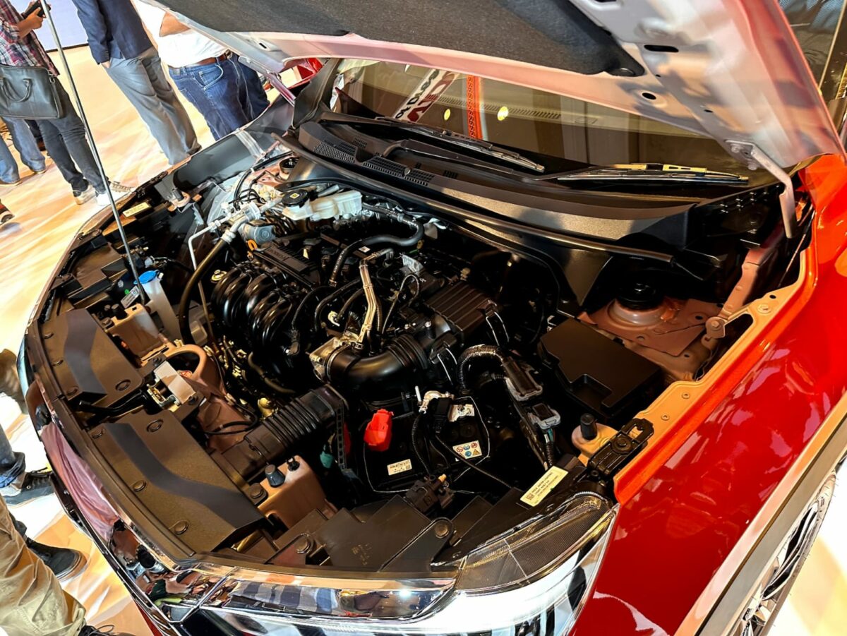 The 1.5L DOHC i-vtec engine from Honda