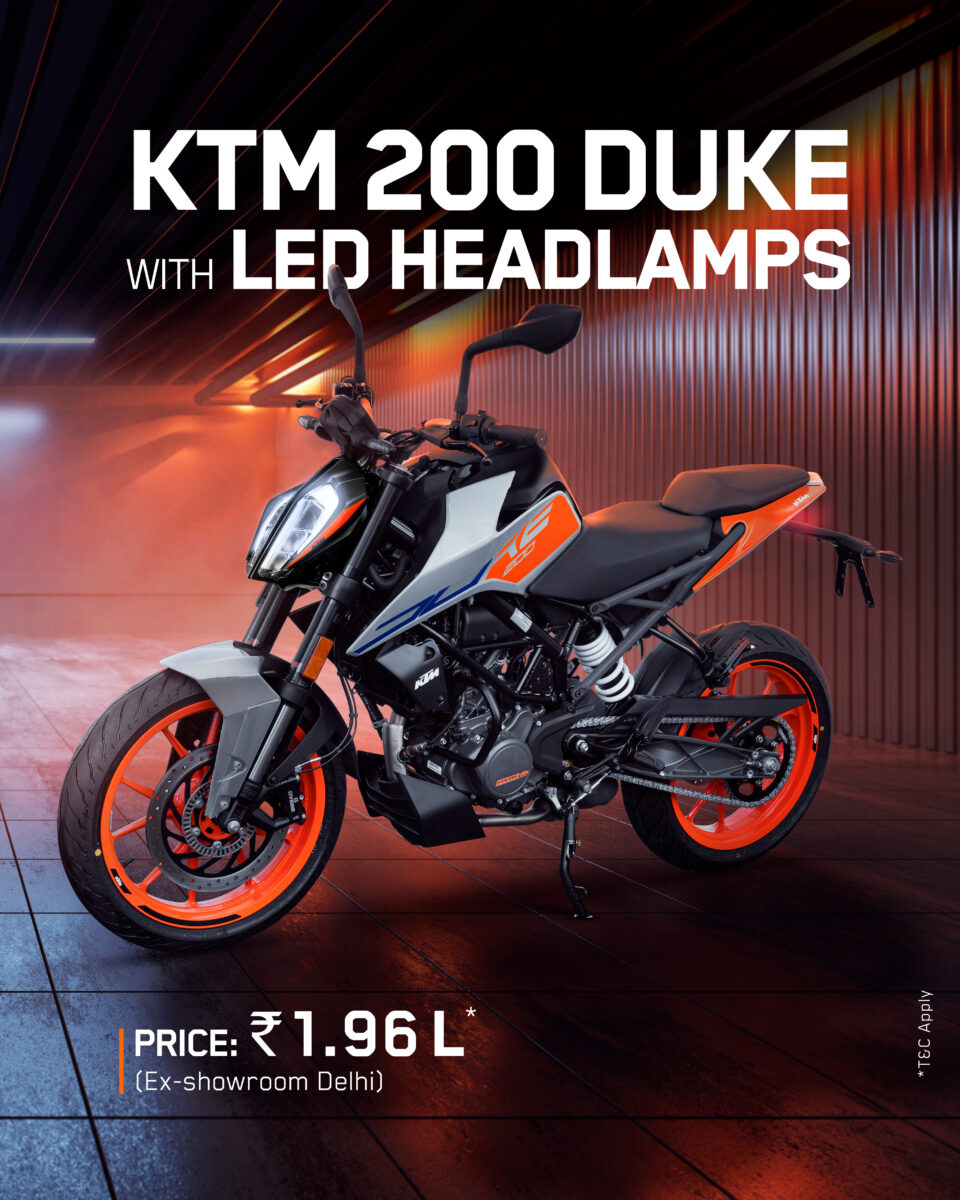 KTM launches the updated 200 Duke for 2023