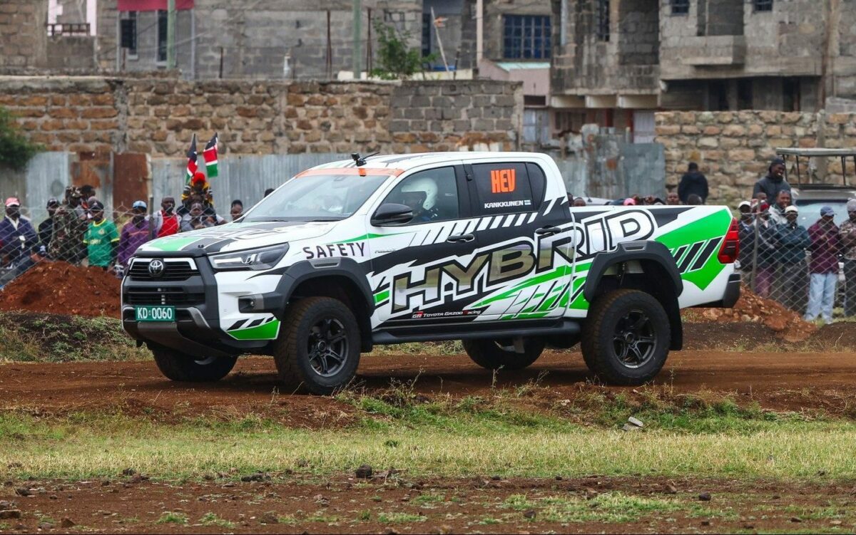 Toyota Hilux Diesel Hybrid at WRC Kenya, Africa