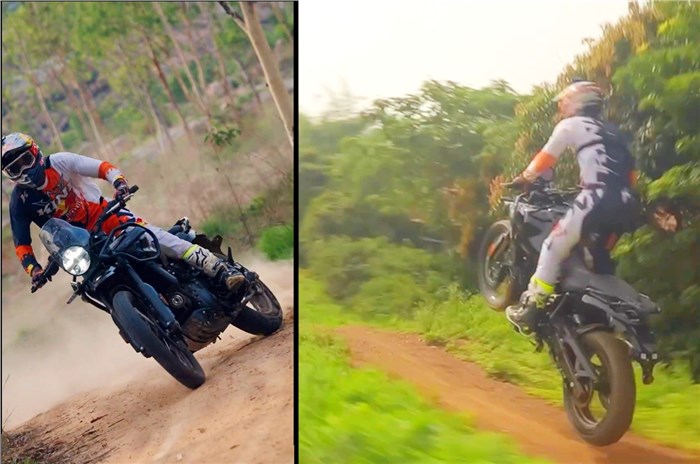 CS Santosh Testing the upcoming Royal Enfield Himalayan