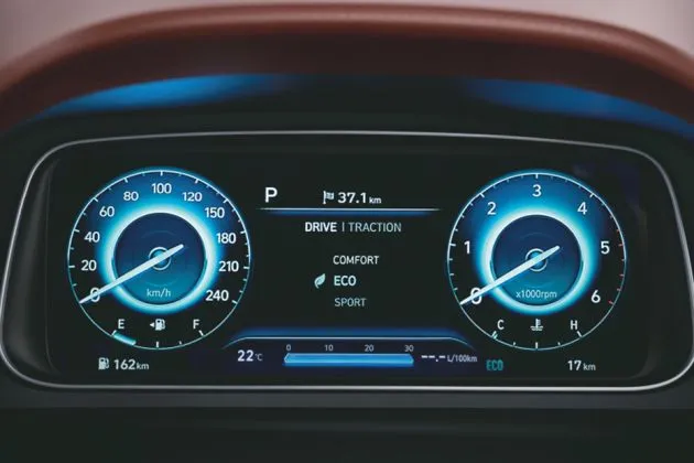 Hyundai Alcazar Digital Instrument Cluster Diesel