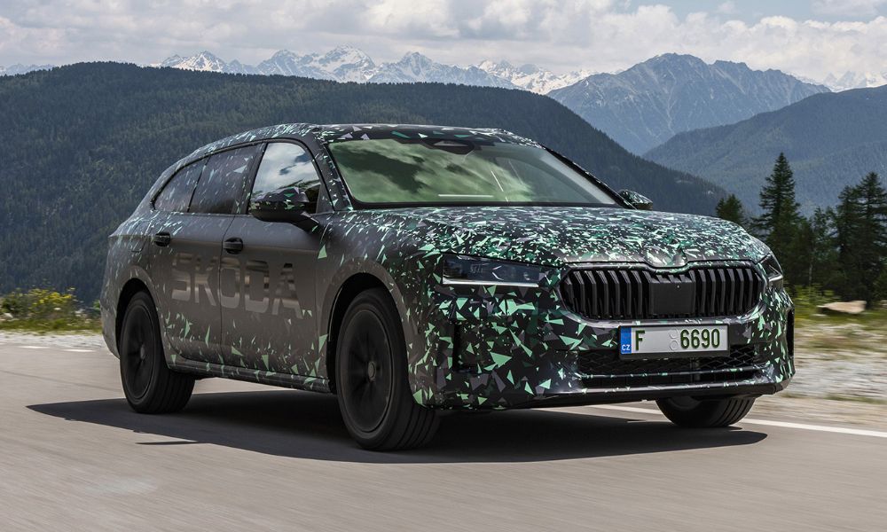 Skoda Superb Front