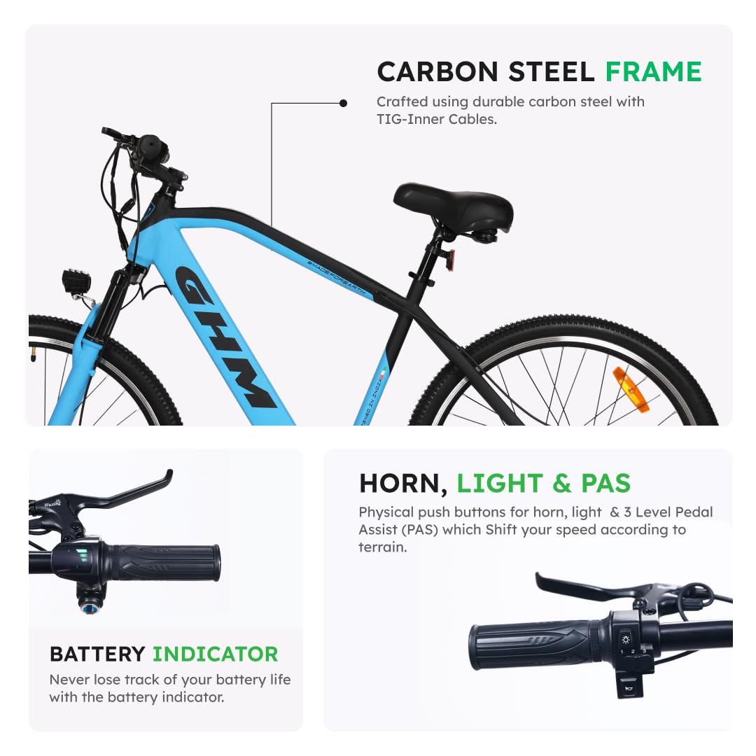Gear Head Motors L 2.0 Electric Cycle