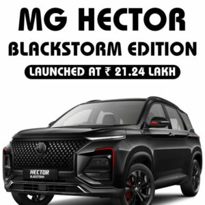 MG Hector Black Storm