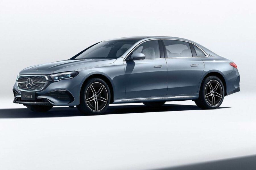 India-Bound Mercedes E-Class LWB at Beijing Motor Show