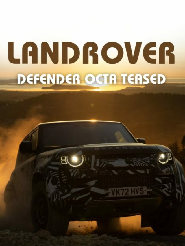 Land Rover Defender Octa to be launched on July 3rd July