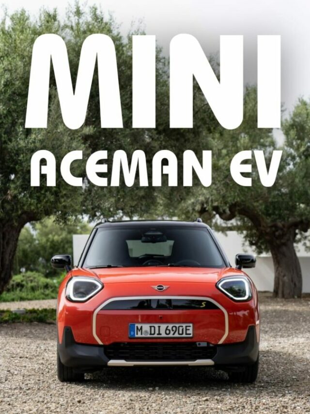 MINI Aceman electric crossover Suv Unveiled