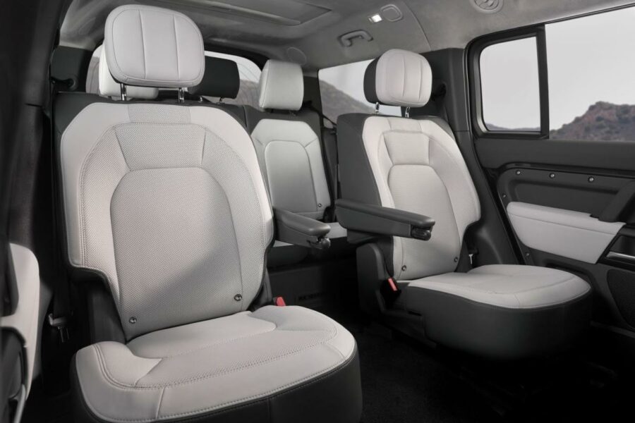 Land Rover Updates Defender with Captain Seats