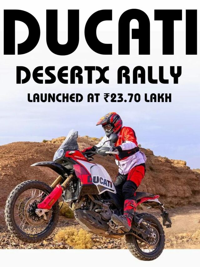 Ducati DesertX Rally