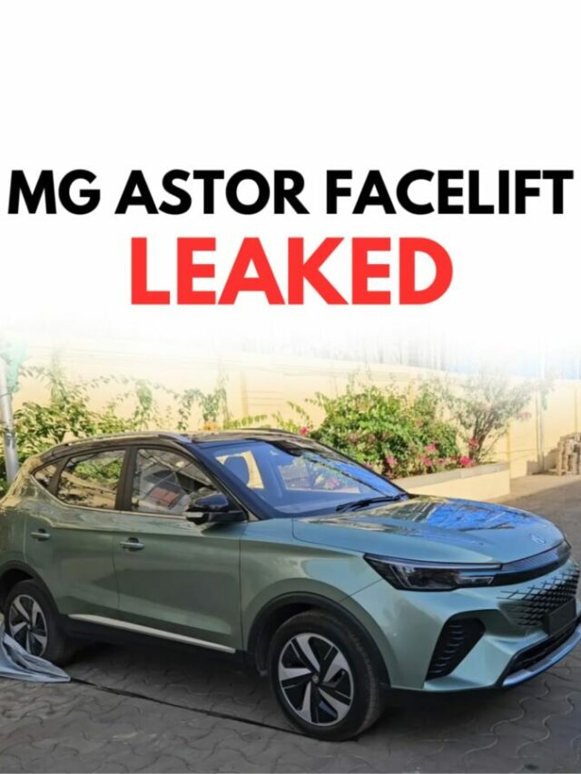 MG Astor facelift