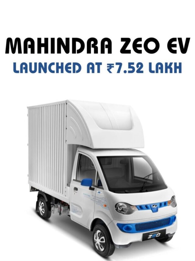 Mahindra Zeo EV
