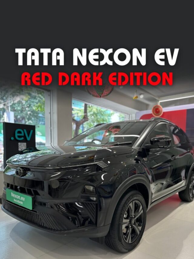 Tata Nexon EV Red Dark Edition