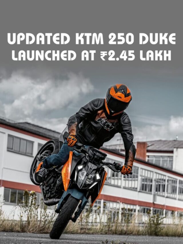 Updated KTM 250 Duke