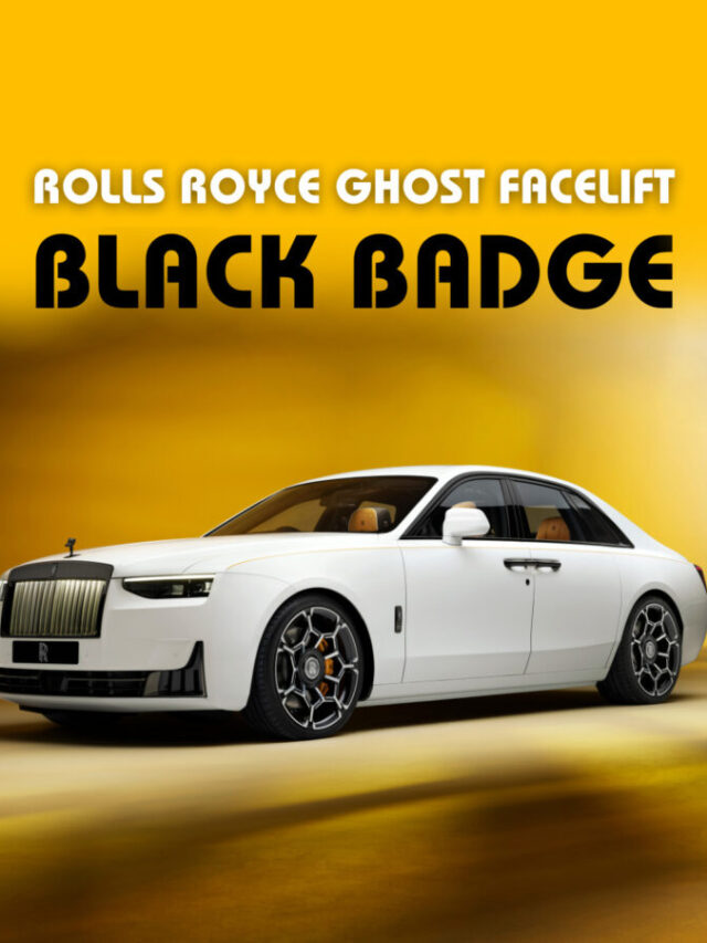Rolls Royce Ghost facelift Black Badge