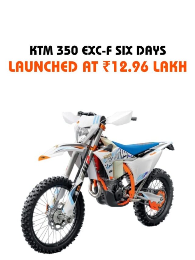 KTM has launched 6 Dirt bikes across motocross, enduro and kids categories