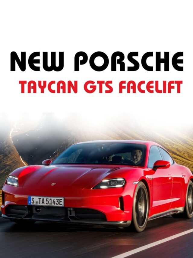 Porsche Taycan GTS Facelift