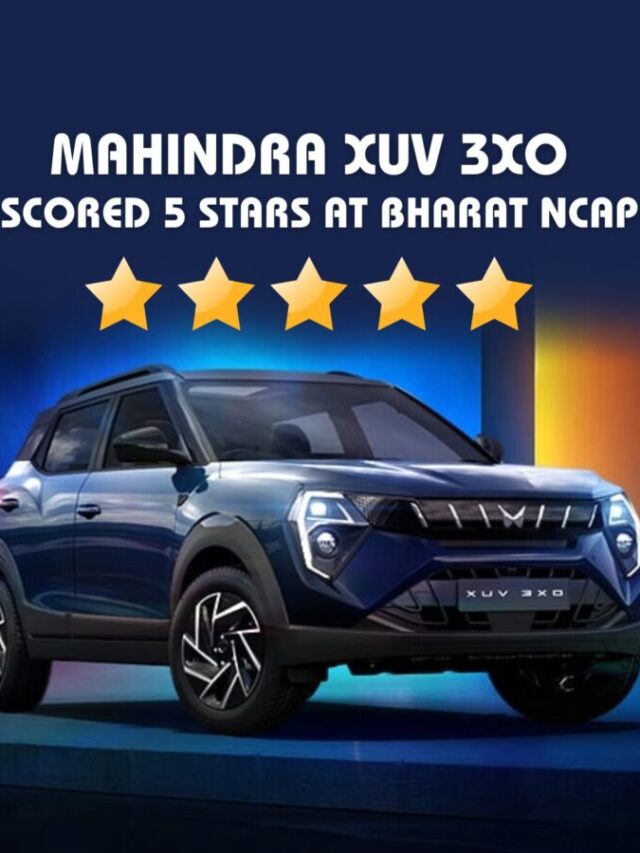 Mahindra XUV 3XO scored 5 stars at Bharat NCAP