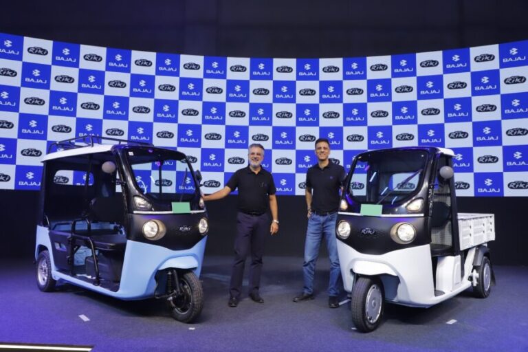 Bajaj Riki Makes a Big Entry: New Electric Rickshaw Promises Longest ...